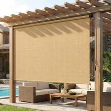 Patio Roller Sun Shade Roll Up