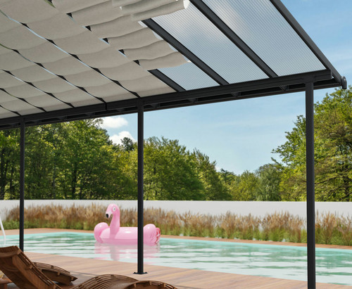 Patio cover roof blinds - patio,