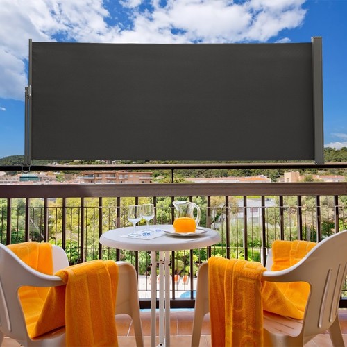 3mx1m retractable side awning - 3mx1m,