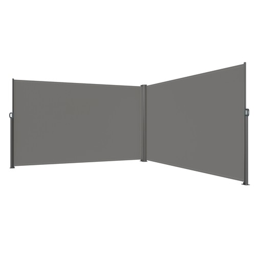 6x6m retractable side awning - 1.6x6m,